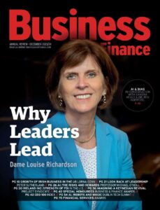 Business and Finance magazine cover