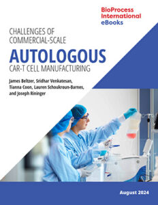 Read about the current state of product and process development in autologous cell therapy as well as what is needed to meet the demand for these life-saving treatments in the article “Challenges of Commercial-Scale Autologous CART-T Cell Manufacturing” written by Jim Beltzer, Sridhar Venkatesan, Tianna Coon, Lauren Schoukroun, Joe Rininger.